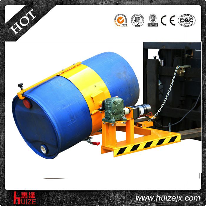 叉車專用倒桶機(jī)具（塑鐵桶，電翻轉(zhuǎn)）