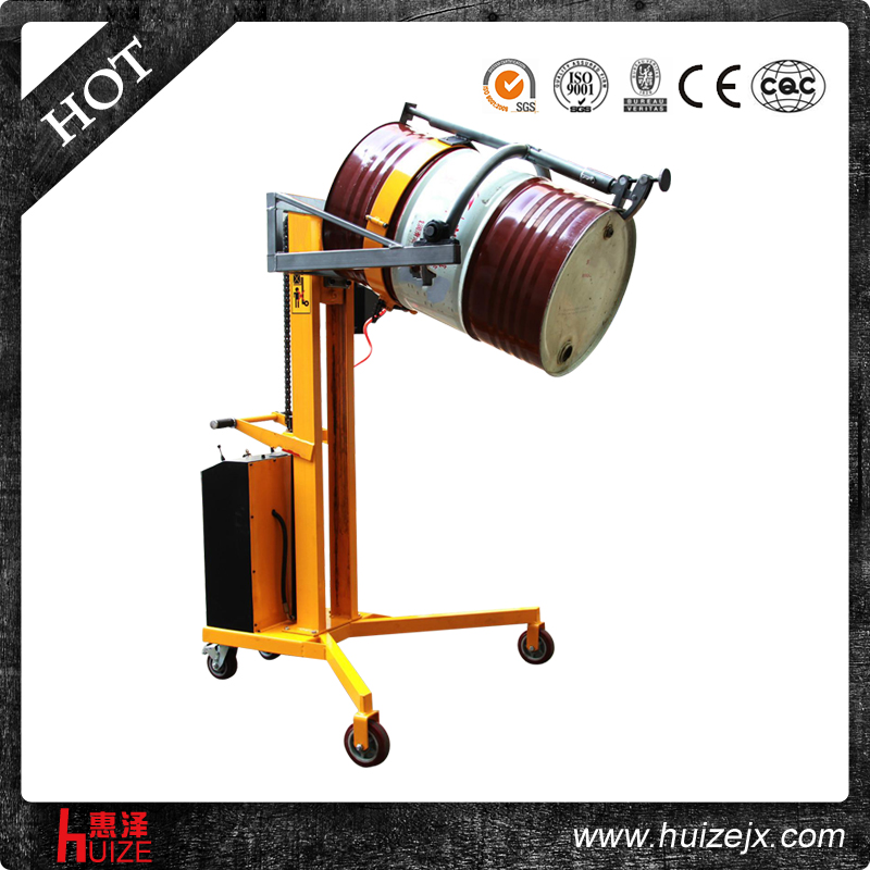 半電動(dòng)油桶車（直角腿，夾鐵桶翻轉(zhuǎn)）